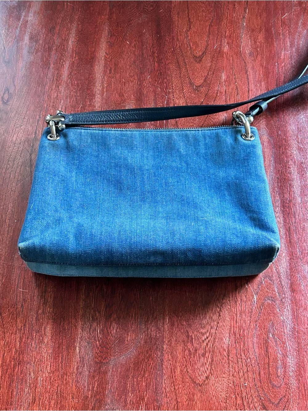 Coach Denim Mia two-Toned Crossbody Bag 91458 - Picture 2 of 13